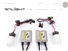 Tablet Screenshot of enlightauto.com